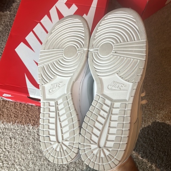 Nike dunk low photon dust mens 10 womens 11.5 - Picture 6 of 6